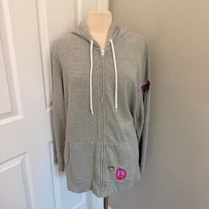 Y2K GREY OLD‎ NAVY FAIRY CORE ZIP UP JACKET